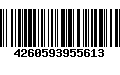 Código de Barras 4260593955613