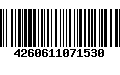 Código de Barras 4260611071530