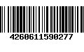 Código de Barras 4260611590277