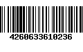 Código de Barras 4260633610236