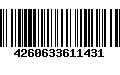 Código de Barras 4260633611431