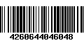 Código de Barras 4260644046048