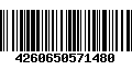 Código de Barras 4260650571480