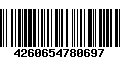 Código de Barras 4260654780697