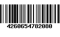 Código de Barras 4260654782080