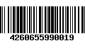 Código de Barras 4260655990019