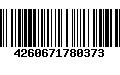 Código de Barras 4260671780373