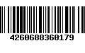 Código de Barras 4260688360179