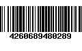 Código de Barras 4260689480289