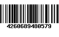 Código de Barras 4260689480579