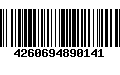 Código de Barras 4260694890141