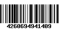 Código de Barras 4260694941409