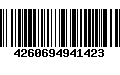 Código de Barras 4260694941423