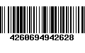 Código de Barras 4260694942628