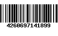 Código de Barras 4260697141899