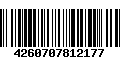 Código de Barras 4260707812177