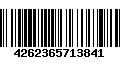 Código de Barras 4262365713841