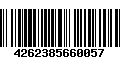 Código de Barras 4262385660057