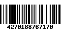 Código de Barras 4270188767170