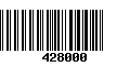 Código de Barras 428000