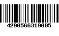 Código de Barras 4290566319005