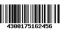 Código de Barras 4300175162456