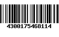 Código de Barras 4300175468114