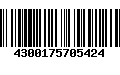 Código de Barras 4300175705424