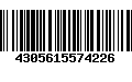 Código de Barras 4305615574226