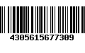 Código de Barras 4305615677309