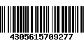 Código de Barras 4305615709277