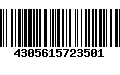 Código de Barras 4305615723501