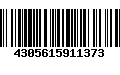 Código de Barras 4305615911373