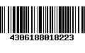 Código de Barras 4306188018223