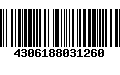 Código de Barras 4306188031260