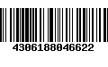 Código de Barras 4306188046622