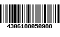 Código de Barras 4306188050988