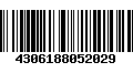 Código de Barras 4306188052029