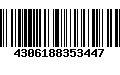 Código de Barras 4306188353447