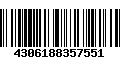 Código de Barras 4306188357551