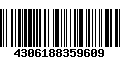 Código de Barras 4306188359609