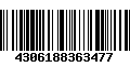 Código de Barras 4306188363477