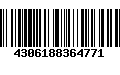 Código de Barras 4306188364771