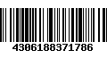 Código de Barras 4306188371786