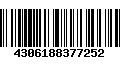 Código de Barras 4306188377252