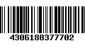 Código de Barras 4306188377702