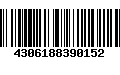 Código de Barras 4306188390152