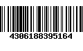 Código de Barras 4306188395164