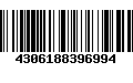 Código de Barras 4306188396994