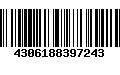 Código de Barras 4306188397243